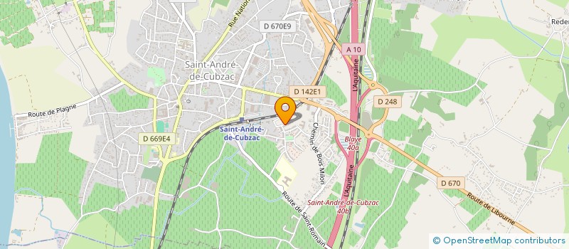 localisation de l'entreprise MONSIEUR KADIR BALCI  SAINT-ANDRE-DE-CUBZAC