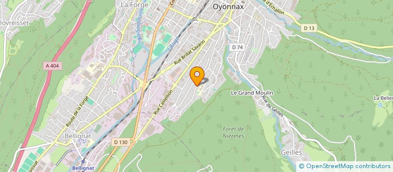 localisation de l'entreprise MONSIEUR KADIR BASLIK à OYONNAX