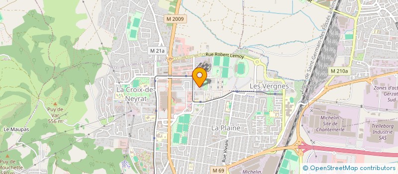 localisation de l'entreprise MONSIEUR KADIR BILGIN  CLERMONT-FERRAND