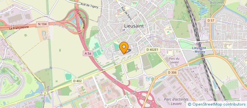 localisation de l'entreprise MONSIEUR KADIR CENGIZ  LIEUSAINT