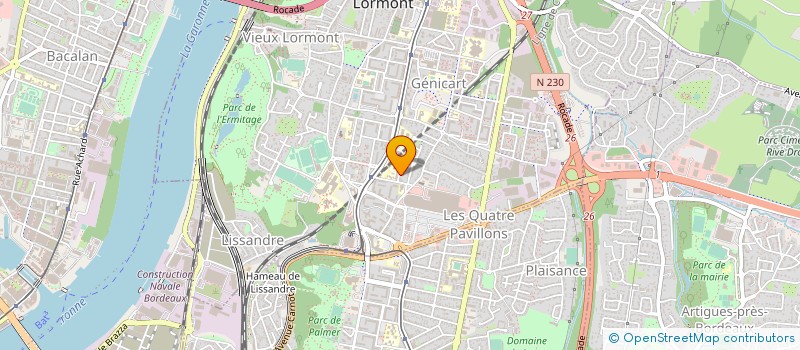 localisation de l'entreprise MONSIEUR KADIR DALKILINC  LORMONT