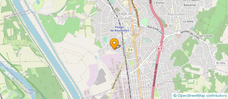 localisation de l'entreprise MONSIEUR KADIR ERDIK à ROUSSILLON