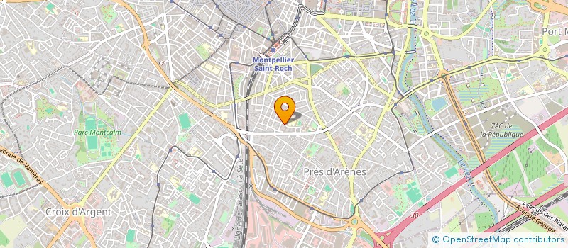localisation de l'entreprise MONSIEUR KADIR GUCLU à MONTPELLIER