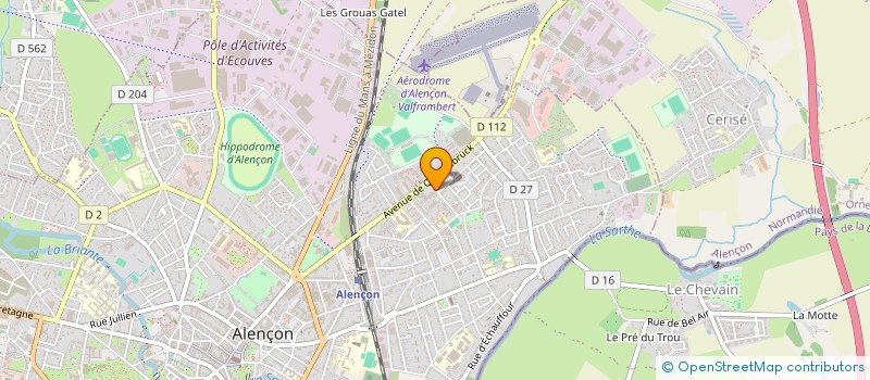 localisation de l'entreprise MONSIEUR KADIR GULER à ALENCON