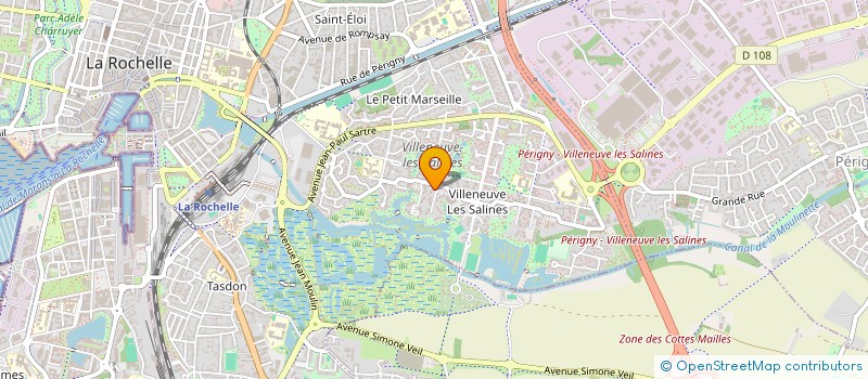 localisation de l'entreprise MONSIEUR KADIR GULHAN  LA ROCHELLE