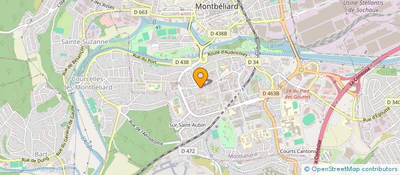localisation de l'entreprise MONSIEUR KADIR GUVENC  MONTBELIARD
