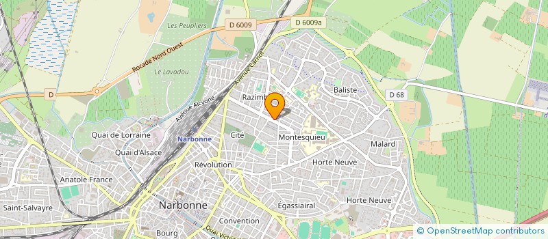 localisation de l'entreprise MONSIEUR KADIR GYUNAYDIN SEBAYDIN  NARBONNE