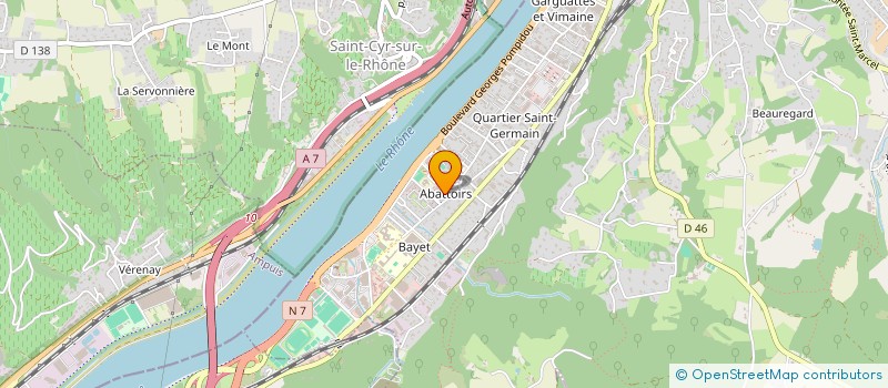 localisation de l'entreprise MONSIEUR KADIR HUYUK à VIENNE