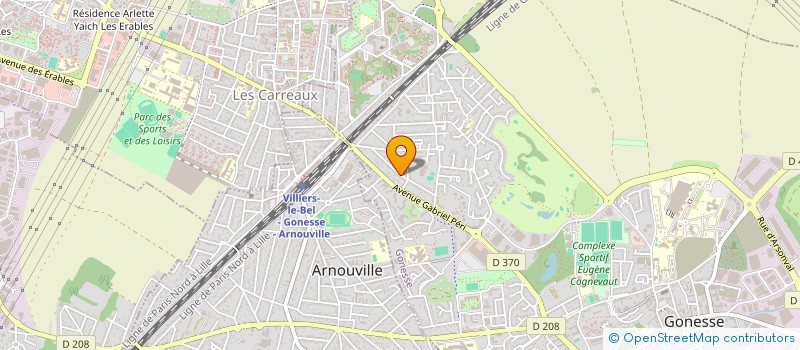 localisation de l'entreprise MONSIEUR KADIR KARAKAS à GONESSE