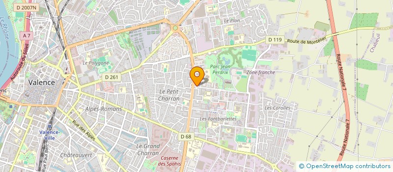 localisation de l'entreprise MONSIEUR KADIR KUCUK à VALENCE