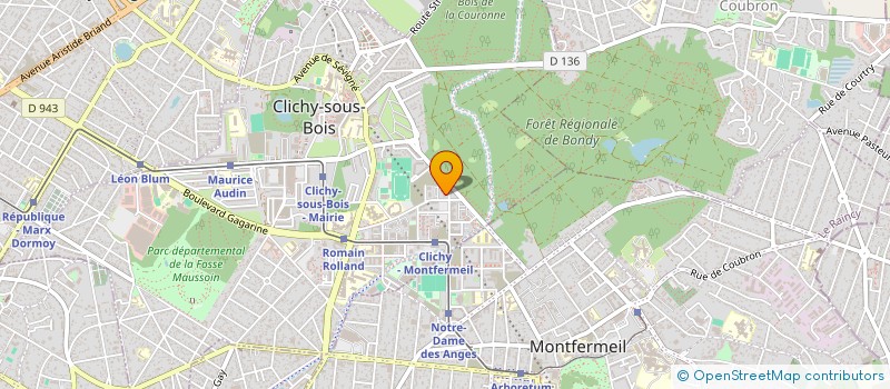 localisation de l'entreprise MONSIEUR KADIR MARROFKHEIL à CLICHY-SOUS-BOIS