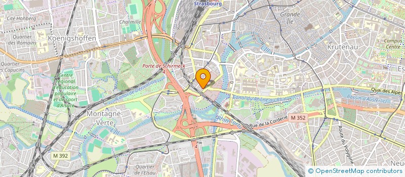 localisation de l'entreprise MONSIEUR KADIR MIAH à STRASBOURG