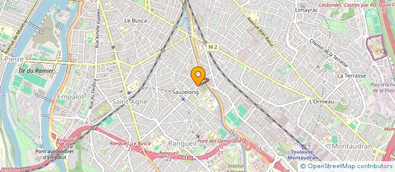 localisation de l'entreprise MONSIEUR KADIR MOHAMED FETO  TOULOUSE