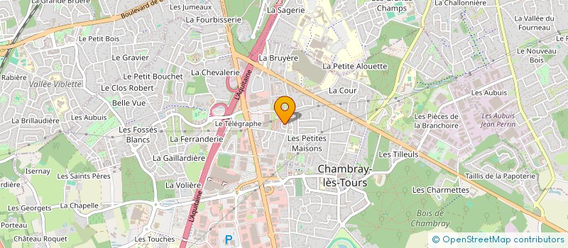 localisation de l'entreprise MONSIEUR KADIR MOHAMMAD  CHAMBRAY-LES-TOURS