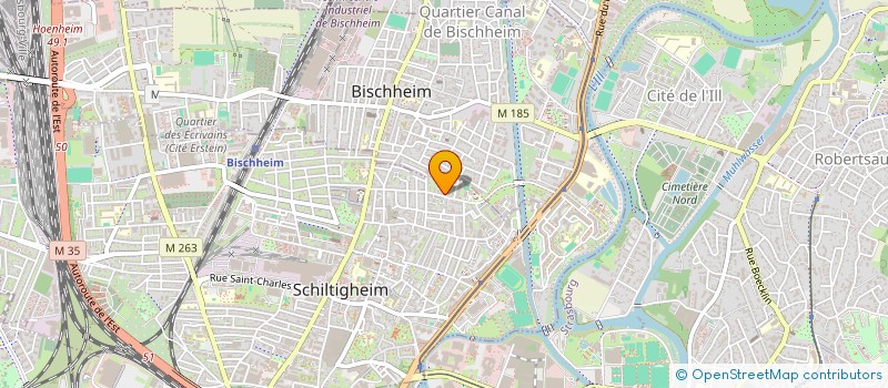 localisation de l'entreprise MONSIEUR KADIR NEZHVEDILOV  SCHILTIGHEIM