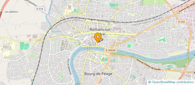 localisation de l'entreprise MONSIEUR KADIR OZDEMIR  ROMANS-SUR-ISERE