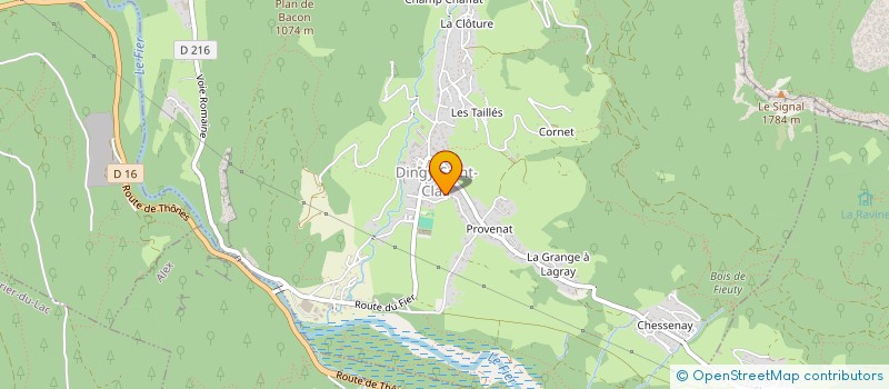 localisation de l'entreprise MONSIEUR KADITANE GOMIS  DINGY-SAINT-CLAIR