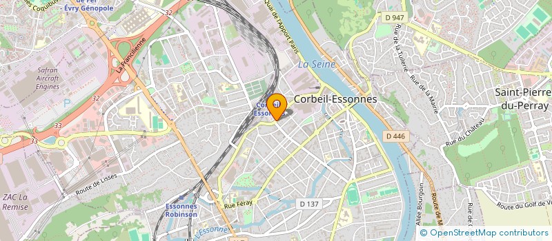 localisation de l'entreprise MONSIEUR KAED SULTAN  CORBEIL-ESSONNES
