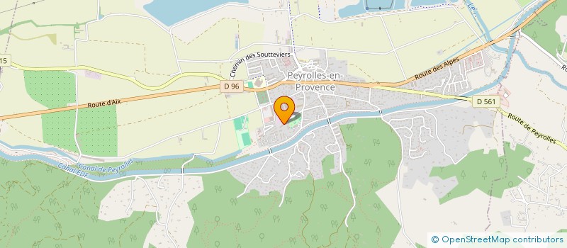 localisation de l'entreprise MONSIEUR KAEL BRAHMI  PEYROLLES-EN-PROVENCE
