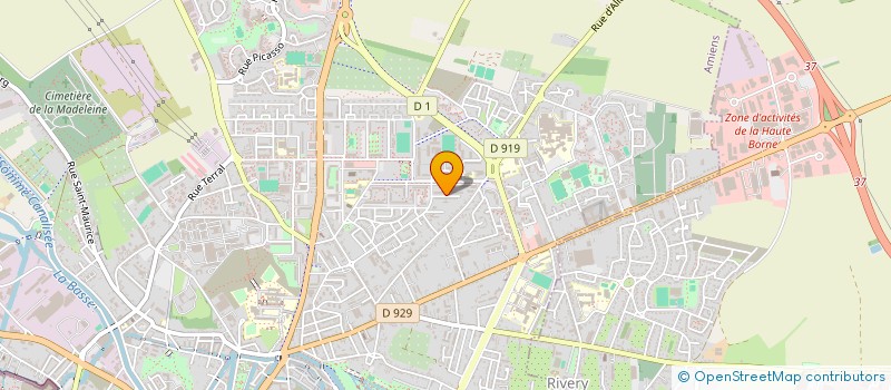 localisation de l'entreprise MONSIEUR KAERIM EL JILALI  AMIENS