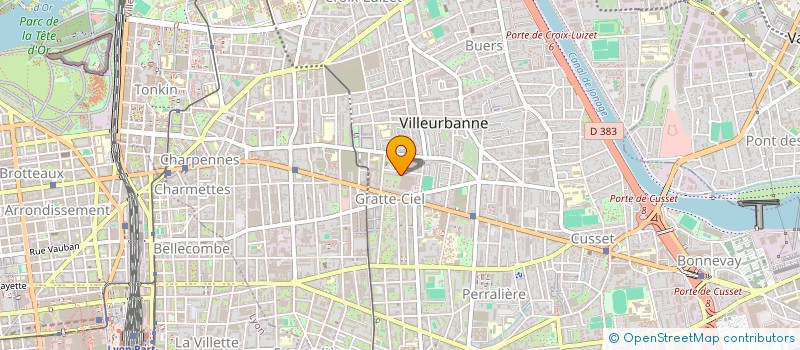 localisation de l'entreprise MONSIEUR KAFFA N'DAW  VILLEURBANNE