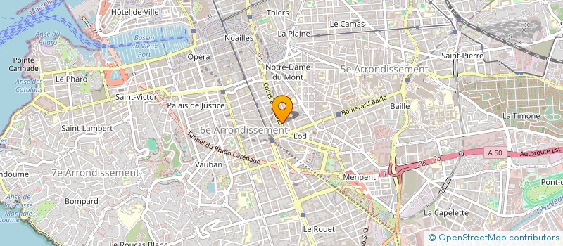 localisation de l'entreprise MONSIEUR KAGNACANINE MENDY à MARSEILLE