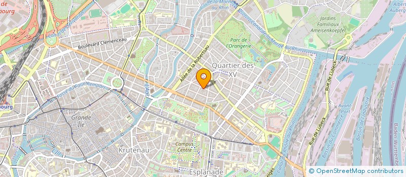 localisation de l'entreprise MONSIEUR KAI LITTMANN à STRASBOURG