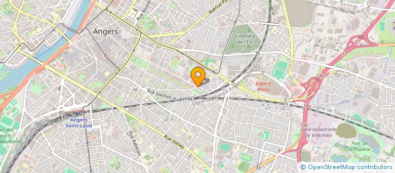 localisation de l'entreprise MONSIEUR KAI YE à ANGERS
