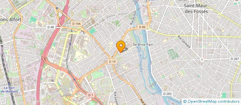 localisation de l'entreprise MONSIEUR KAICHI UTO à CRETEIL