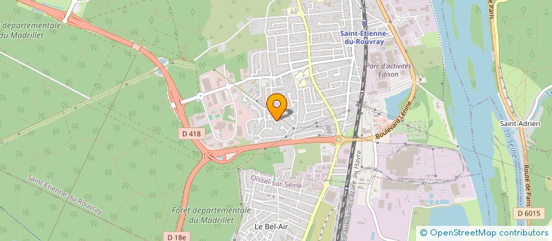 localisation de l'entreprise MONSIEUR KAIES BOUAFFOURA  SAINT-ETIENNE-DU-ROUVRAY