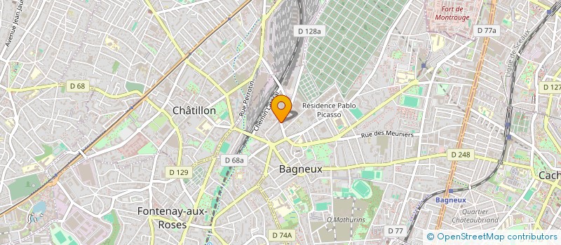 localisation de l'entreprise MONSIEUR KAIES DARDOUR à BAGNEUX