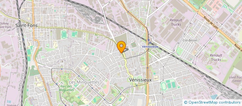 localisation de l'entreprise MONSIEUR KAIM KAMBI  VENISSIEUX