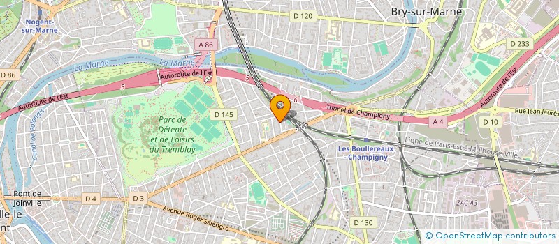 localisation de l'entreprise MONSIEUR KAIM SMAOUNE à CHAMPIGNY-SUR-MARNE