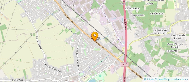 localisation de l'entreprise MONSIEUR KAINA ABDELMAJID  INGRE