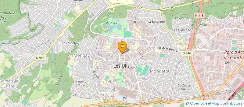 localisation de l'entreprise MONSIEUR KAIO RIBEIRO DOS SANTOS à LES ULIS