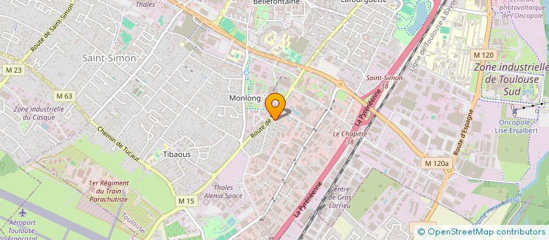 localisation de l'entreprise MONSIEUR KAIRABA DIABY à TOULOUSE