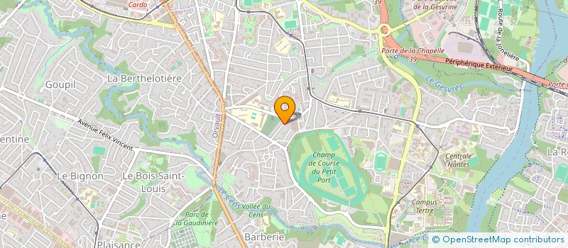 localisation de l'entreprise MONSIEUR KAIREDDINE CHERIF à NANTES