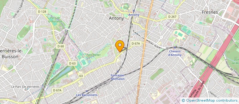 localisation de l'entreprise MONSIEUR KAIREDDINE JERTILA à ANTONY