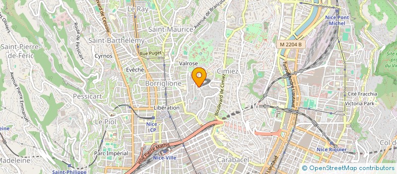 localisation de l'entreprise MONSIEUR KAIS ABDESSMAD à NICE