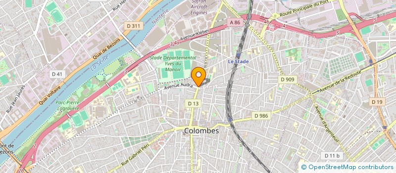 localisation de l'entreprise MONSIEUR KAIS AMRICHE à COLOMBES