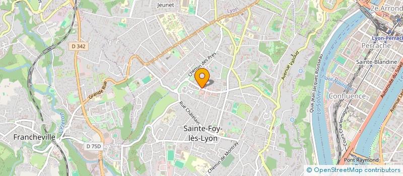 localisation de l'entreprise MONSIEUR KAIS AMRIOU à SAINTE-FOY-LES-LYON