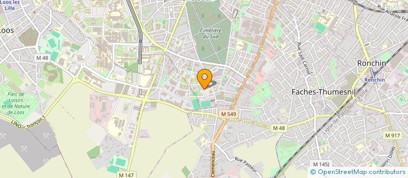 localisation de l'entreprise MONSIEUR KAIS AZAHAF à LILLE