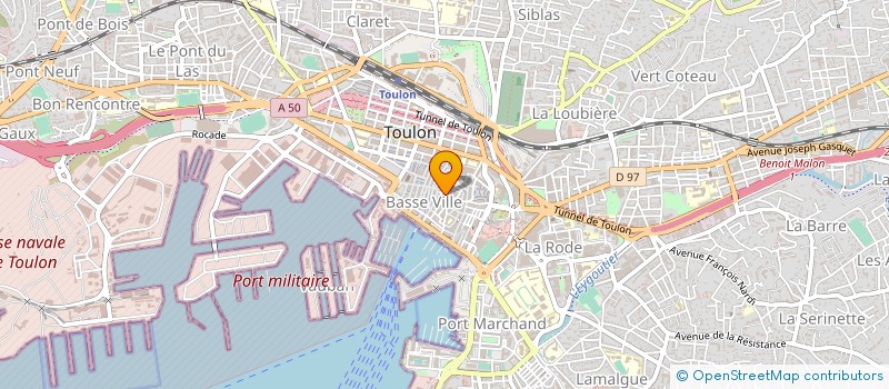 localisation de l'entreprise MONSIEUR KAIS BARHOUMI  TOULON