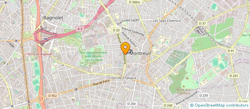 localisation de l'entreprise MONSIEUR KAIS BEN EL GHALI à MONTREUIL