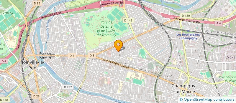 localisation de l'entreprise MONSIEUR KAIS BEN FADHEL à CHAMPIGNY-SUR-MARNE