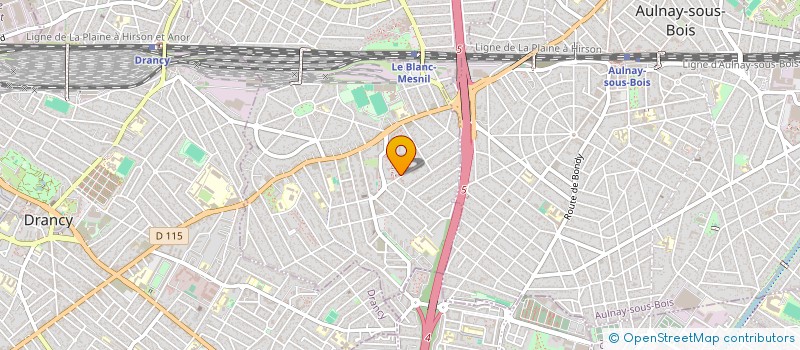 localisation de l'entreprise MONSIEUR KAIS BENDJEBBOUR à LE BLANC-MESNIL