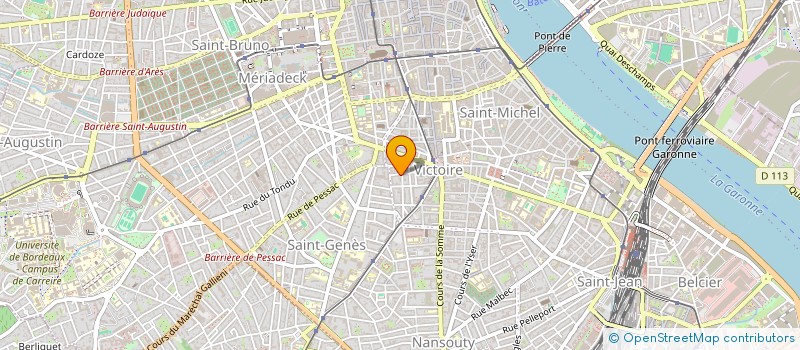 localisation de l'entreprise MONSIEUR KAIS BHOURI à BORDEAUX