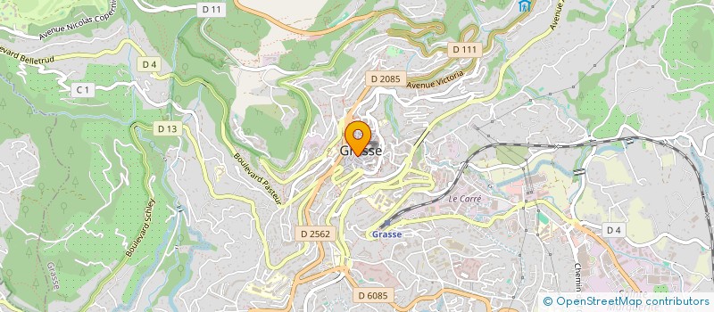 localisation de l'entreprise MONSIEUR KAIS BOUKHIAR  GRASSE