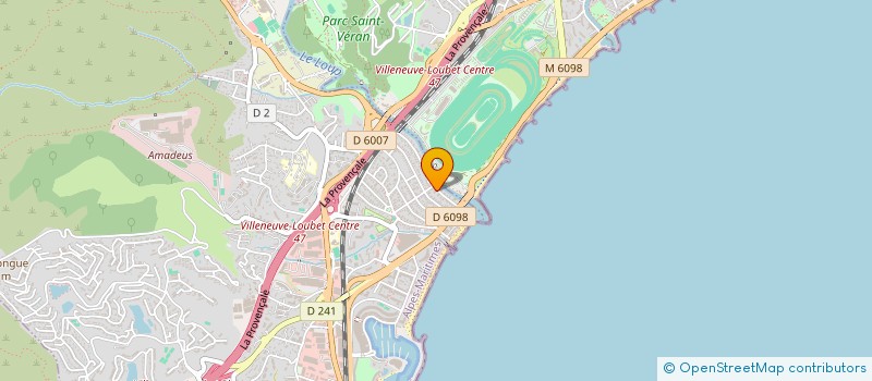 localisation de l'entreprise MONSIEUR KAIS BOUZIDI à VILLENEUVE-LOUBET