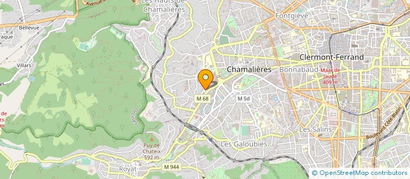 localisation de l'entreprise MONSIEUR KAIS CHAKCHOUK à CHAMALIERES